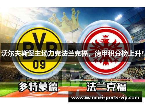 沃尔夫斯堡主场力克法兰克福，德甲积分榜上升！